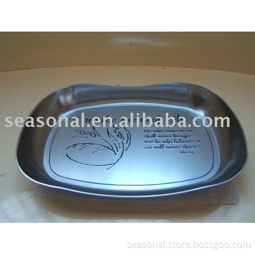 metal tray / aluminium bread tray
